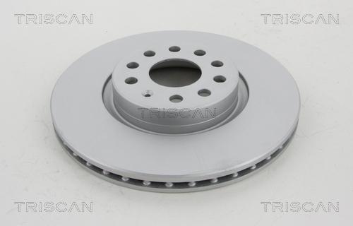 Triscan 8120 29193C - Тормозной диск www.autospares.lv