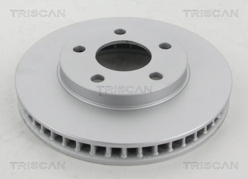 Triscan 8120 24131C - Тормозной диск www.autospares.lv