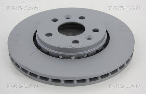 Triscan 8120 25158C - Bremžu diski www.autospares.lv