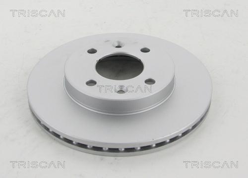 Triscan 8120 25104C - Bremžu diski www.autospares.lv