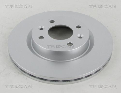 Triscan 8120 25107C - Bremžu diski www.autospares.lv