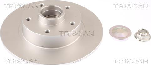 Triscan 8120 25184C - Bremžu diski www.autospares.lv