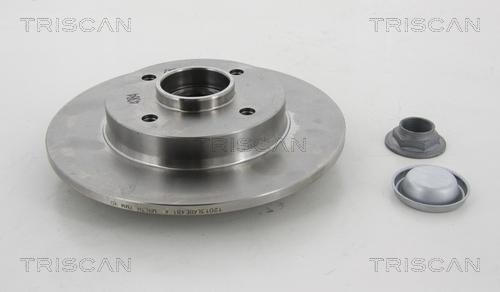 Triscan 8120 28122 - Тормозной диск www.autospares.lv