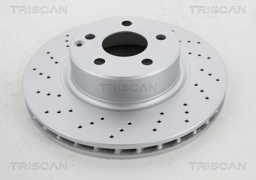 Triscan 8120 23157C - Bremžu diski www.autospares.lv