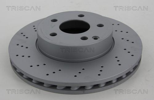 Triscan 8120 231006C - Bremžu diski www.autospares.lv