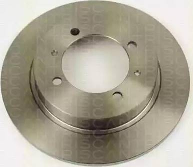 Triscan 8120 27125 - Brake Disc www.autospares.lv