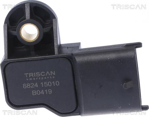 Triscan 8824 15010 - Devējs, Spiediens ieplūdes traktā www.autospares.lv