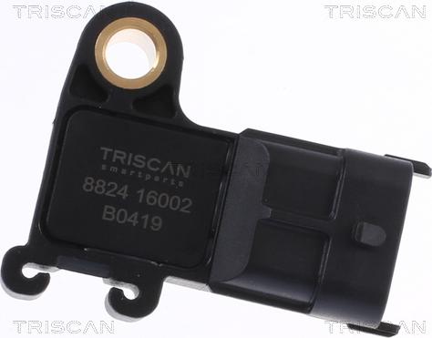 Triscan 8824 16002 - Devējs, Spiediens ieplūdes traktā www.autospares.lv