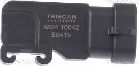 Triscan 8824 10042 - Devējs, Spiediens ieplūdes traktā www.autospares.lv