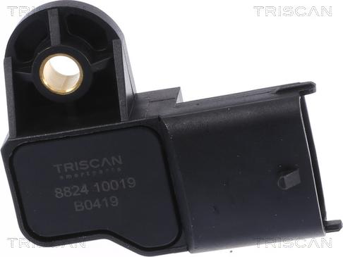 Triscan 8824 10019 - Датчик, давление во впускной трубе www.autospares.lv