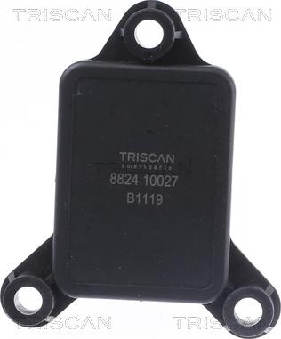 Triscan 8824 10027 - Devējs, Spiediens ieplūdes traktā www.autospares.lv