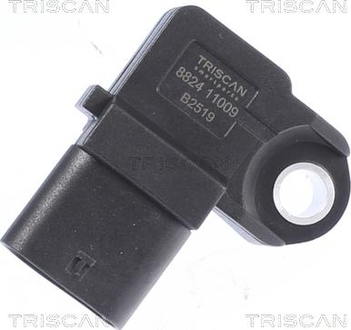 Triscan 8824 11009 - Devējs, Spiediens ieplūdes traktā www.autospares.lv