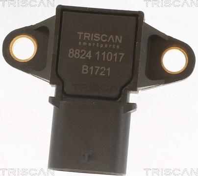 Triscan 8824 11017 - Devējs, Spiediens ieplūdes traktā www.autospares.lv