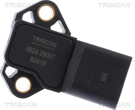 Triscan 8824 29007 - Devējs, Spiediens ieplūdes traktā www.autospares.lv