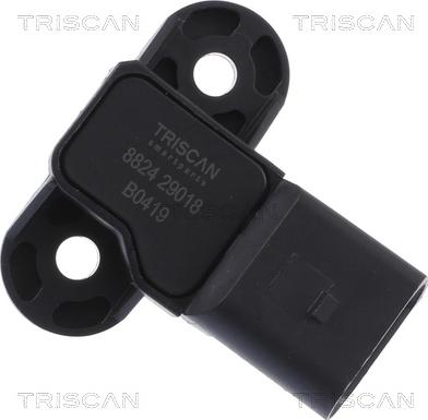 Triscan 8824 29018 - Devējs, Spiediens ieplūdes traktā www.autospares.lv