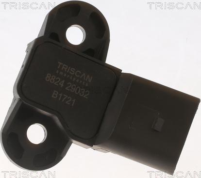 Triscan 8824 29032 - Devējs, Spiediens ieplūdes traktā www.autospares.lv