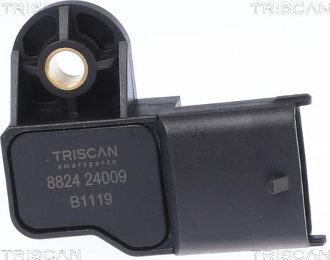 Triscan 8824 24009 - Devējs, Spiediens ieplūdes traktā www.autospares.lv