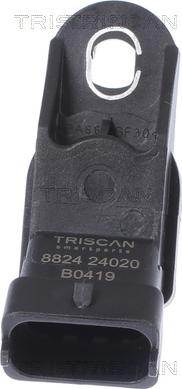 Triscan 8824 24020 - Devējs, Spiediens ieplūdes traktā www.autospares.lv