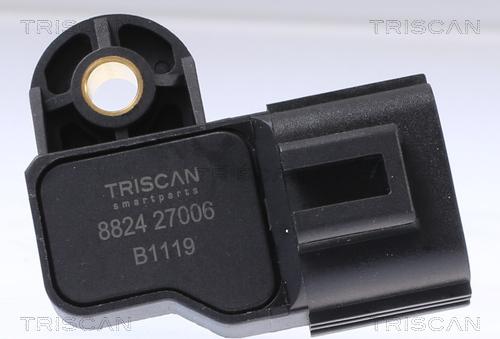 Triscan 8824 27006 - Devējs, Spiediens ieplūdes traktā www.autospares.lv