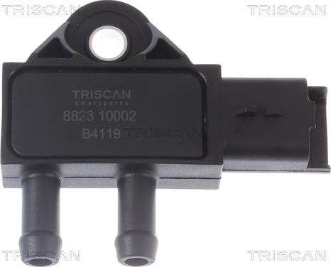 Triscan 8823 10002 - Devējs, Izplūdes gāzu spiediens www.autospares.lv