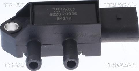 Triscan 8823 29006 - Devējs, Izplūdes gāzu spiediens www.autospares.lv