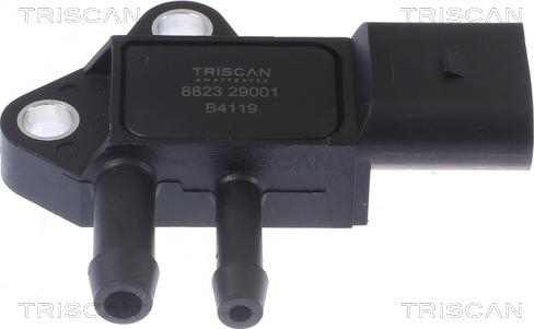 Triscan 8823 29001 - Devējs, Izplūdes gāzu spiediens www.autospares.lv