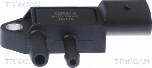 Triscan 8823 29002 - Devējs, Izplūdes gāzu spiediens www.autospares.lv