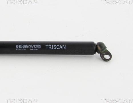 Triscan 8710 23235 - Gāzes atspere, Bagāžas / Kravas nodalījuma vāks www.autospares.lv