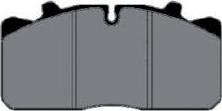 Truckfrenos TFEKBP.088 - Brake Pad Set, disc brake www.autospares.lv