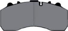 Truckfrenos TFEKBP.087 - Brake Pad Set, disc brake www.autospares.lv