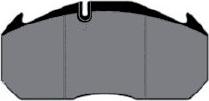 Truckfrenos TFEKBP.030 - Brake Pad Set, disc brake www.autospares.lv