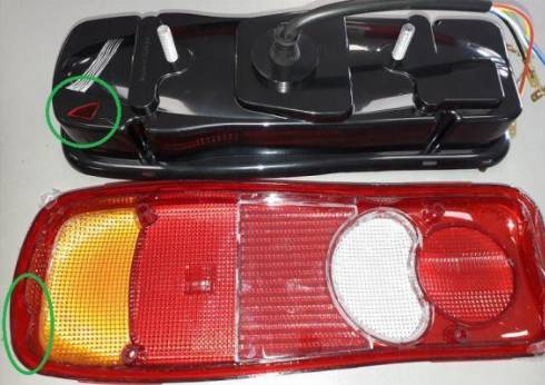 Trucklight TL-RV002R WYP - Aizmugurējais lukturis www.autospares.lv