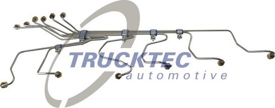 Trucktec Automotive 05.13.010 - Augstspiediena cauruļvadu komplekts, Iesmidzināšanas sistēma www.autospares.lv