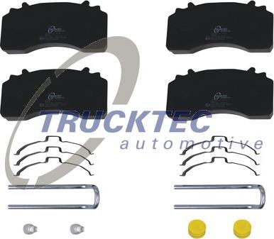 Trucktec Automotive 05.35.071 - Bremžu uzliku kompl., Disku bremzes www.autospares.lv