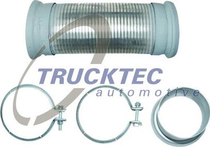 Trucktec Automotive 01.43.488 - Montāžas komplekts, Izplūdes caurule www.autospares.lv