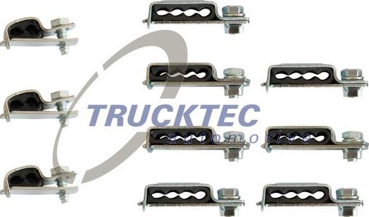 Trucktec Automotive 01.43.335 - Кронштейн, топливопровод www.autospares.lv