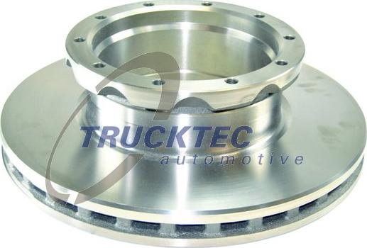 Trucktec Automotive 01.35.104 - Brake Disc www.autospares.lv