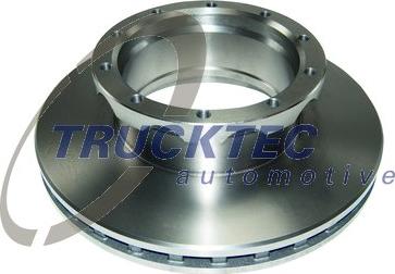 Trucktec Automotive 01.35.804 - Brake Disc www.autospares.lv