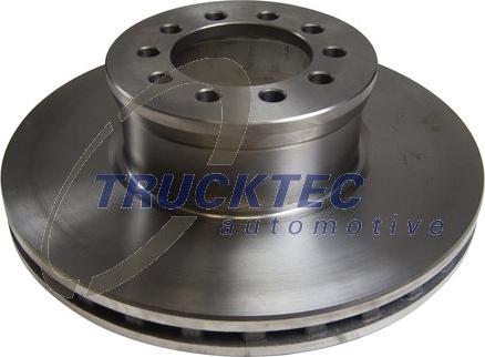 Trucktec Automotive 01.35.204 - Тормозной диск www.autospares.lv