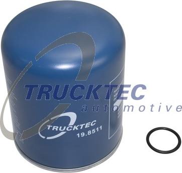 Trucktec Automotive 01.36.001 - Gaisa sausinātāja patrona, Gaisa kompresors www.autospares.lv