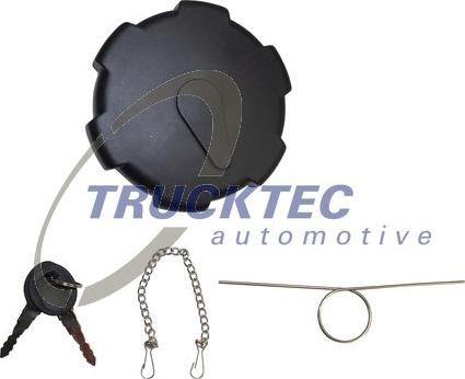 Trucktec Automotive 01.38.063 - Vāciņš, Degvielas tvertne www.autospares.lv