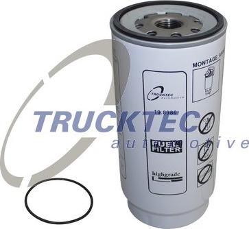 Trucktec Automotive 01.38.074 - Degvielas filtrs www.autospares.lv