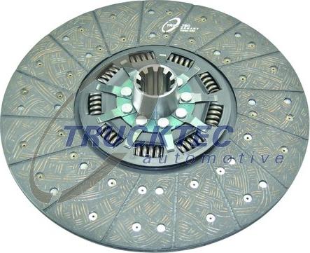 Trucktec Automotive 01.23.122 - Sajūga disks www.autospares.lv