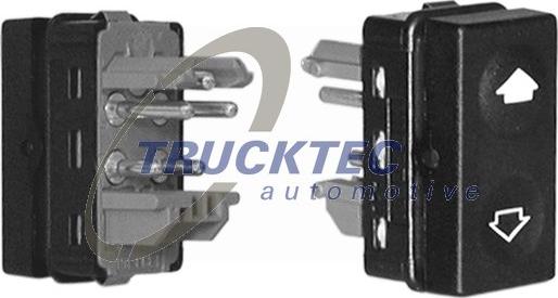 Trucktec Automotive 08.61.001 - Slēdzis, Stikla pacēlājmehānisms www.autospares.lv