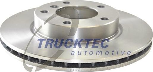 Trucktec Automotive 08.34.031 - Тормозной диск www.autospares.lv