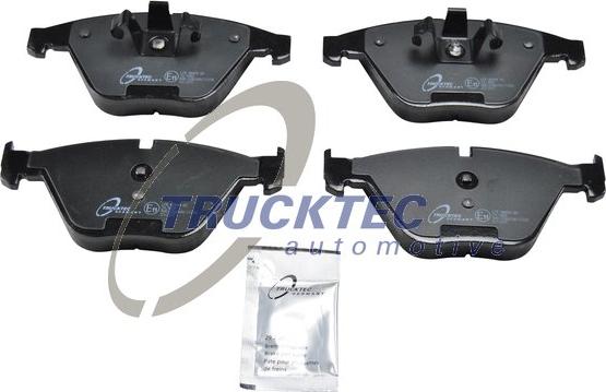 Trucktec Automotive 08.34.157 - Brake Pad Set, disc brake www.autospares.lv