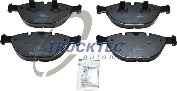 Trucktec Automotive 08.35.046 - Bremžu uzliku kompl., Disku bremzes www.autospares.lv