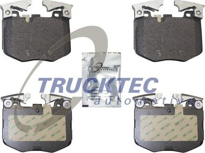 Trucktec Automotive 08.35.244 - Bremžu uzliku kompl., Disku bremzes www.autospares.lv