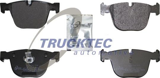 Trucktec Automotive 08.35.202 - Bremžu uzliku kompl., Disku bremzes www.autospares.lv