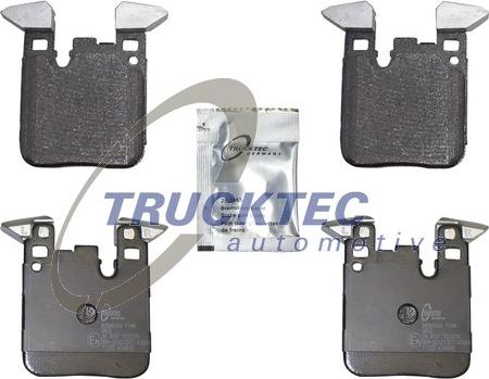 Trucktec Automotive 08.35.223 - Bremžu uzliku kompl., Disku bremzes www.autospares.lv